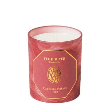 Winter Fire Candle