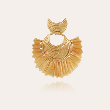 Náušnice Bambou Luna Wave Mini